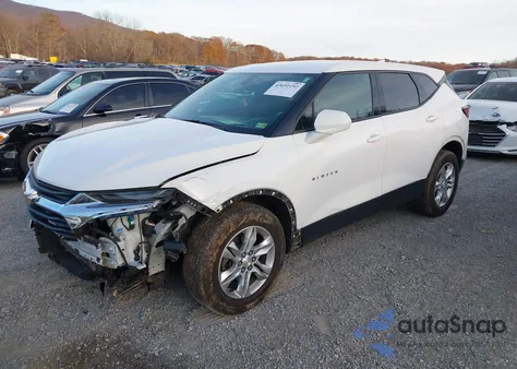 2020 Chevrolet Blazer Awd 2Lt z USA, uszkodzony, nr VIN 3GNKBHRS3LS623817